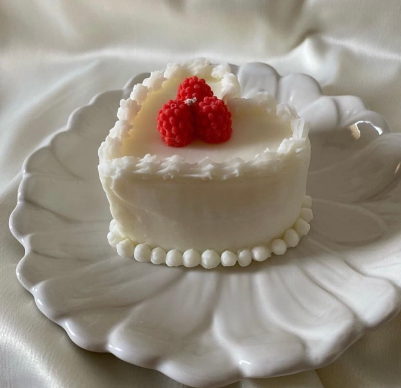 Bento Heart Cake Candle