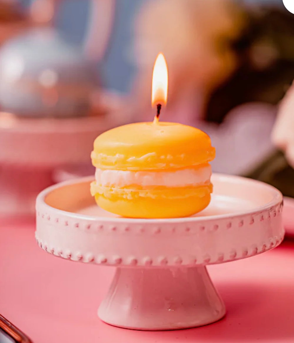 Macaron Candles