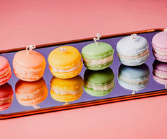 Macaron Candles