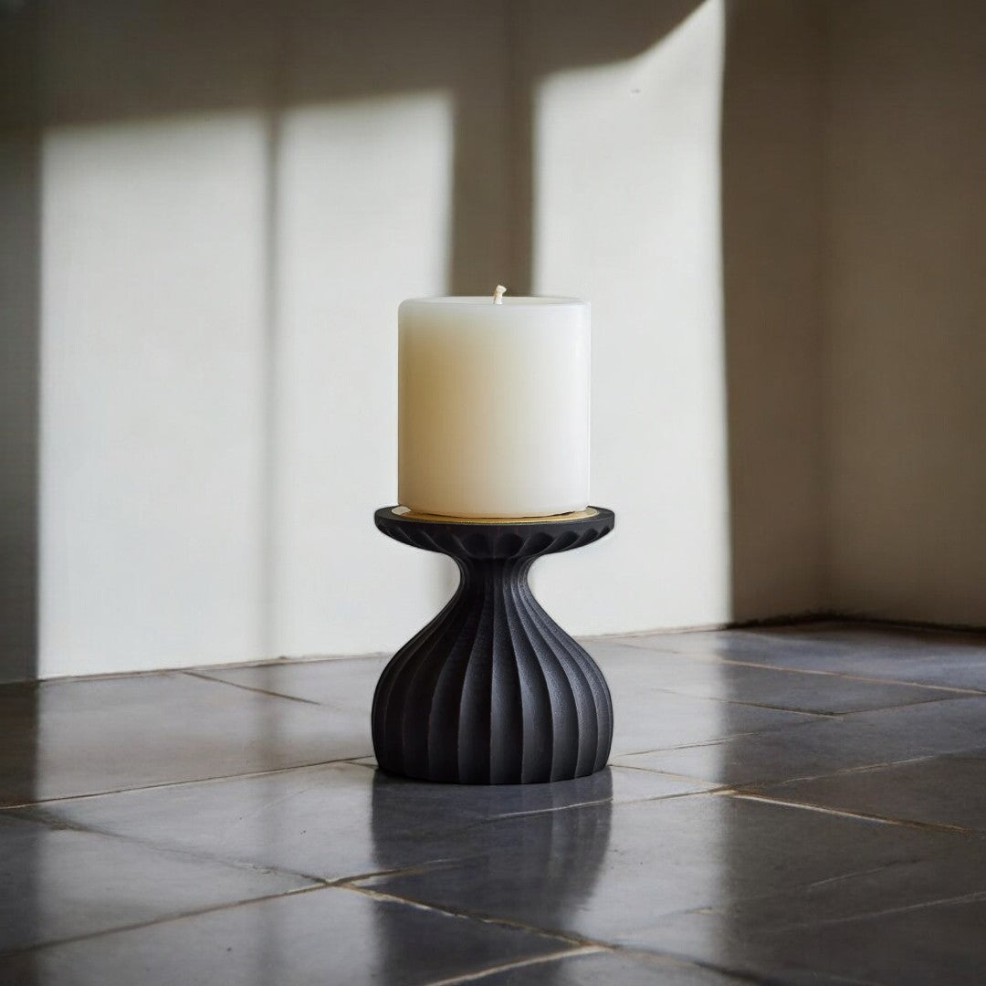 Cylindrical Bubble candle / Plain Pillar