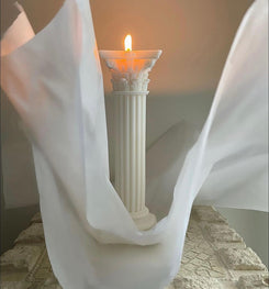 Greek Pillar Candle