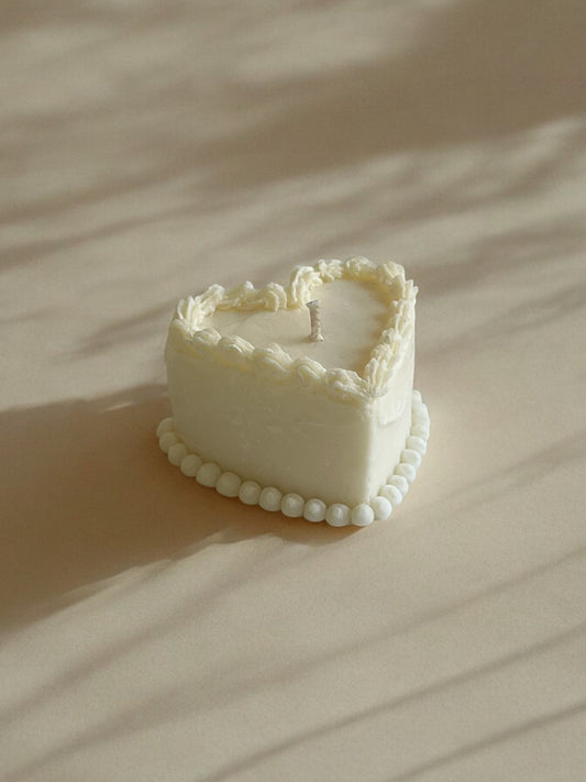 Bento Heart Cake Candle