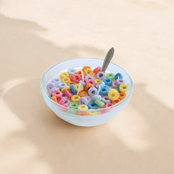 cereal bowl candle